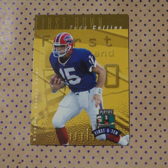 Todd Collins #141 Football Card - Picture 1 of 2